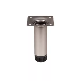 19548 matt nikkel szekrényláb 30*100mm fém