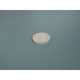 43müa  fehér szellőzőrács kör alakú   átm.43mm   bi