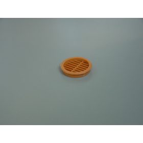 43müa  bükk szellőzőrács kör alakú   átm.43mm   fg