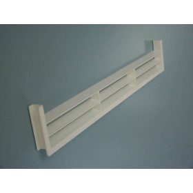 49müa  fehér szellőzőrács lábazatelembe építhetö bi