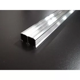 970 tolóajtó sín felső   2 fm aluminium, nutba