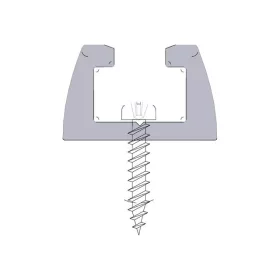 Tolóajtó D fejű csavar 2,5x20mm (fej:3,5mm)