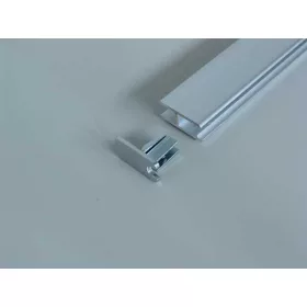   Tolóüveg sín végzáró fém zárt 2db/ajtó     0363.03.005.026