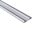 RV30 alsó-felső sín 3m aluminium