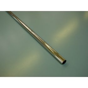   Vállfatartó rúd köralakú 3m króm fém króm    3000x25x0,7mm