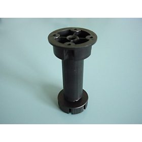02a120nr műanyag szekrényláb 120mm fekete
