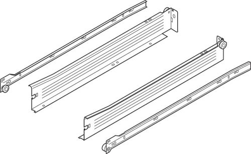 320N5500C METABOX N (54 mm) 550mm részleges kihúzású, 25kg