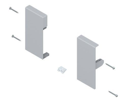 ZIF.71K0   FRO R+L V1SEIW fehér TANDEMBOX előlaprögzítő, magasság K