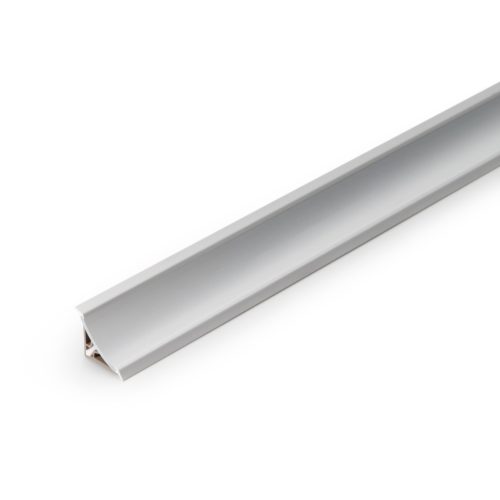 Aluminium öntapadós és csavaros vízzáró  Matt alu  14*14*3000mm 