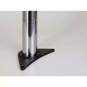 710mm szálcsiszolt króm asztalláb 33112 átm:60mm