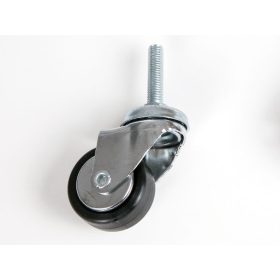   112/N.40 forgó menetes-csapos bútorgörgő 40mm,teherbírás:15kg fém-műa