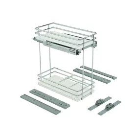   EGTHM45B20 oldallapra szerelhető fémrács 414*506*494mm Króm-Fehér