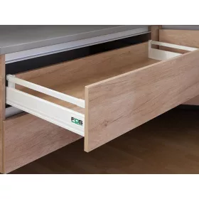 Fds-df b fehér 350mm duplafalu fiókoldal, 40kg