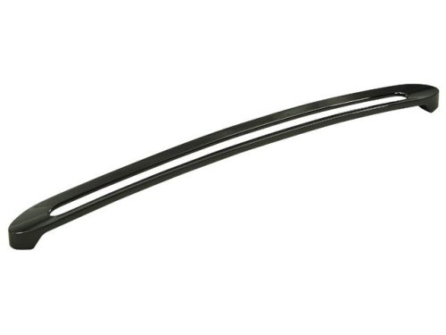 2374-340ZN16 340 fekete nikkel fém fogantyú