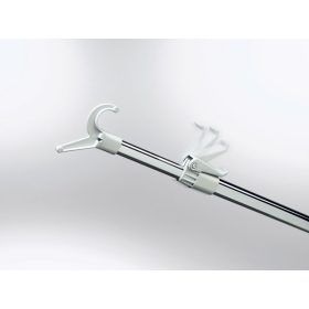   Teleszkópos vállfaemelő rúd 880/1590mm alumínium fém-műanyag