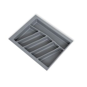 32/76 R45 490*390 mm evőeszköztartó grafit műanyag