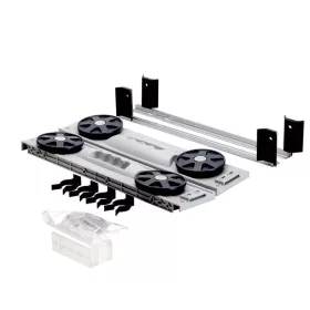 Lábazati fiók görgős szürke