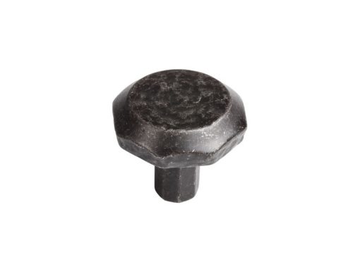 WPO761.000.00T2 Antik Fekete gomb, 32MM fém