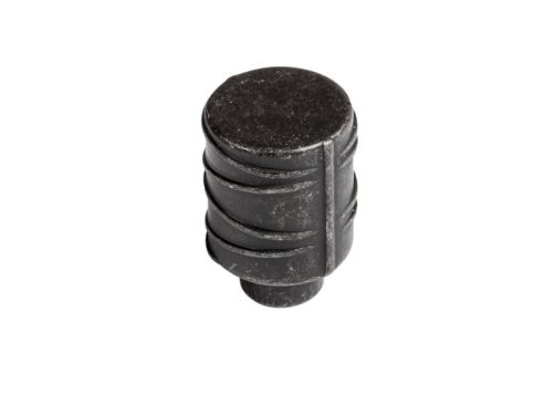 WPO784.017.00T2 Antik Fekete gomb, 17MM fém fogantyú