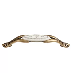   M94.01.Q3.D1G Ant.Fir."Vintag 128 fém-porcelán fogantyú