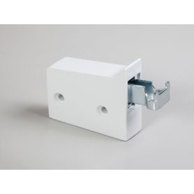 148.0000.01 függesztő 76x50x19mm Fehér fém-műanyag