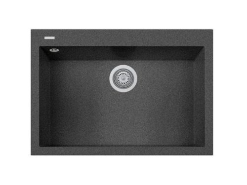 GRAWA PT5-7610N 760x500mm Mosogató Fekete gránit
