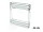 ELQGM202DX jobbos oldallapra szerelhető 157×531×475mm Króm-Fehér