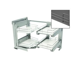 SMACE45DX jobbos sarokszekrény 845x568x489mm Antracit