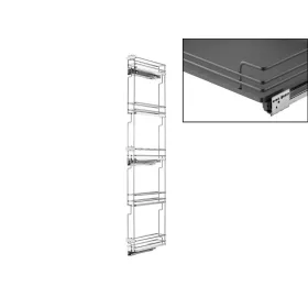   ELQGM155SX balos oldallapra szerelhető 107×531×475mm Antracit