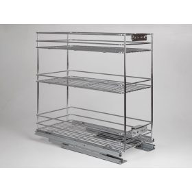   24272.300 3R polc 245x510x475mm fenéklapra szerelhető króm fémrács