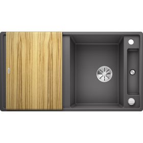 BL AXIA III 5 S palaszürke fa tart. excenterrel, fa tart.