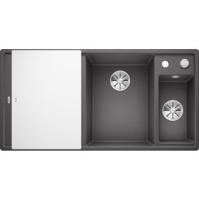   BL AXIA III 6 S jobb palaszürke üveg t. excenterrel, üveg tart.