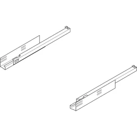   550H2700.03 270mm TANDEM sín TANDEM részleges kihúzás, fa fiókhoz 30k
