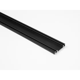 CLEFT ALSÓ SÍN 3 m FEKETE tolóajtóhoz