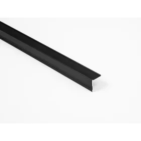 LEZÁRÓ L PROFIL 3 m FEKETE TOLÓAJTÓ BÚTORLAPHOZ