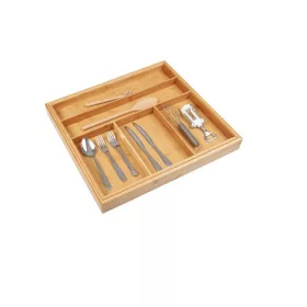 210/50 BAMBUSZ 500-810x53x465 mm BARNA evőeszköztartó