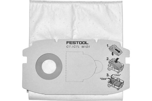 Porzsák CTL MIDI porszívóhoz 5db/csomag 498411