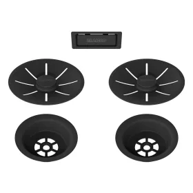   InFino szett fekete 2 med.Black Edition utólag felszerelhető lefolyó-távműködtet