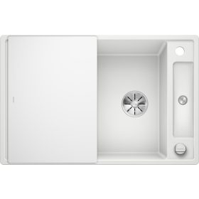 BL AXIA III 45 S fehér üveg tart. SILGRANIT mosogató