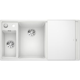 BL AXIA III 6 S bal fehér üveg t. SILGRANIT mosogató