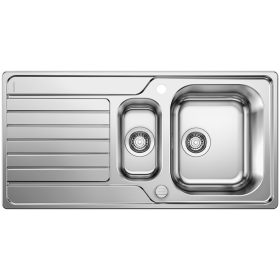   BL DINAS 6S fényezett két furattal STANDARD rozsdamentes mosogató