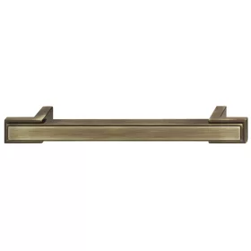   106.69.413 sárgaréz, antikolt, csiszolt fogantyú 160 furattávolság