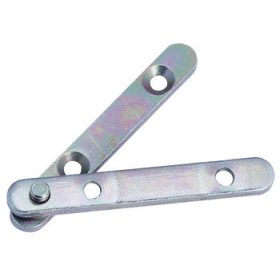   361.03.511 forgópánt, egyforma szárral Nyitási szög 180°, hossz: 65 mm