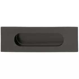   151.38.121 süllyesztett matt fekete tolóajtó fogantyú szögletes