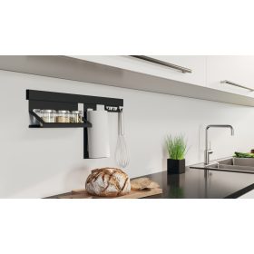 522.99.993 Falprofil, 600 mm – Fekete komplett készlet