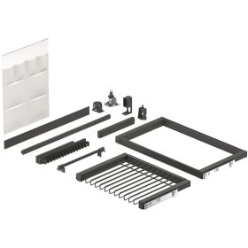   806.37.554 Dresscode 800mm széles 3 polcos komplett készlet