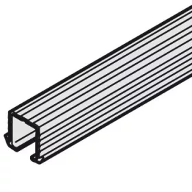   402.33.642 bemarható felső sín 2500mm Slido F-Line21-hez, alumínium,súly40kg