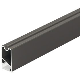   801.26.501szögletes vállfatartó rúd 1200 Dresscode antracit ledvilágításhoz