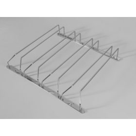 H604D TALPASPOHÁR TARTÓ 4 RÉSZES 420x70x332 mm KRÓM