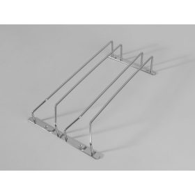 H604B TALPASPOHÁR TARTÓ 2 RÉSZES 205x70x340 mm KRÓM